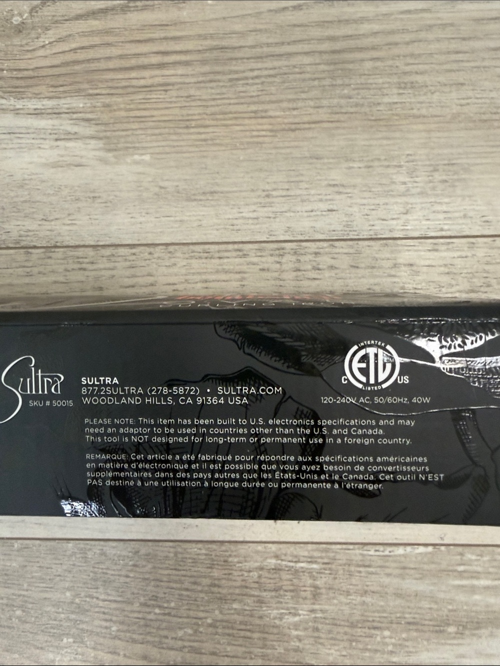 HOST PICK - Sultra The Bombshell Oval Clipless Curling Iron - NIB Sealed - Picture 8 of 8